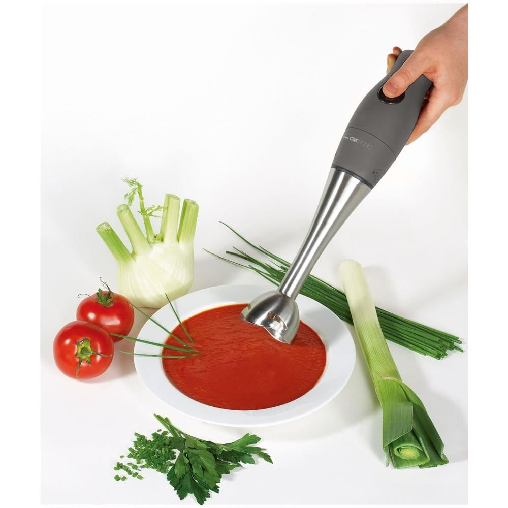 Frullatore ad Immersione 263972 Potenza 400 Watt Colore Acciaio inox, Titanio - Foto 2