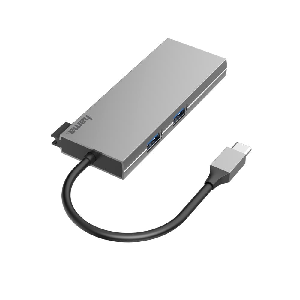00200110 replicatore di porte e docking station per laptop USB 3.2 Gen 1 (3.1 Gen 1) Type-C Grigio - Foto 2