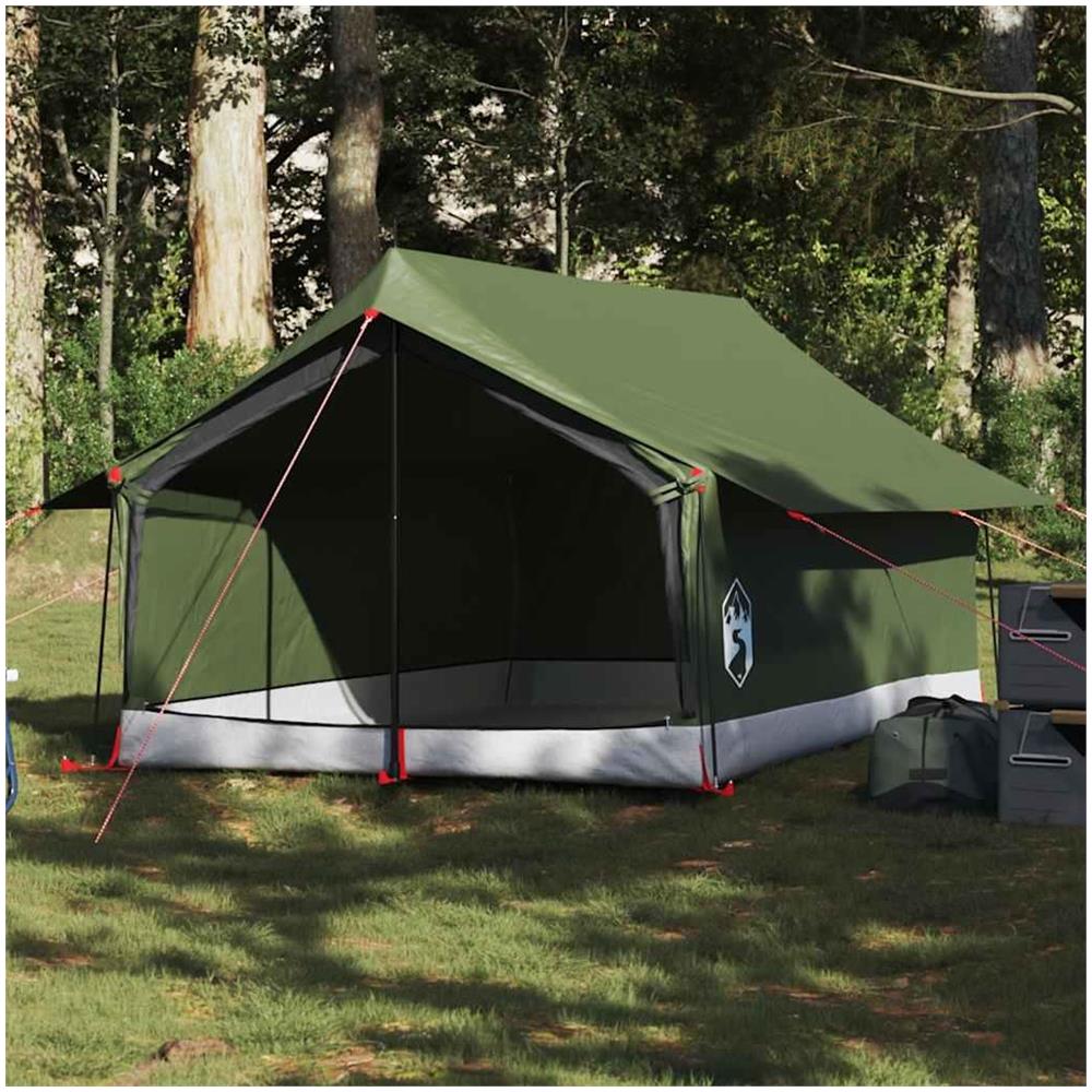Tenda da Campeggio per 2 Persone Verde Oliva Impermeabile - Foto 2