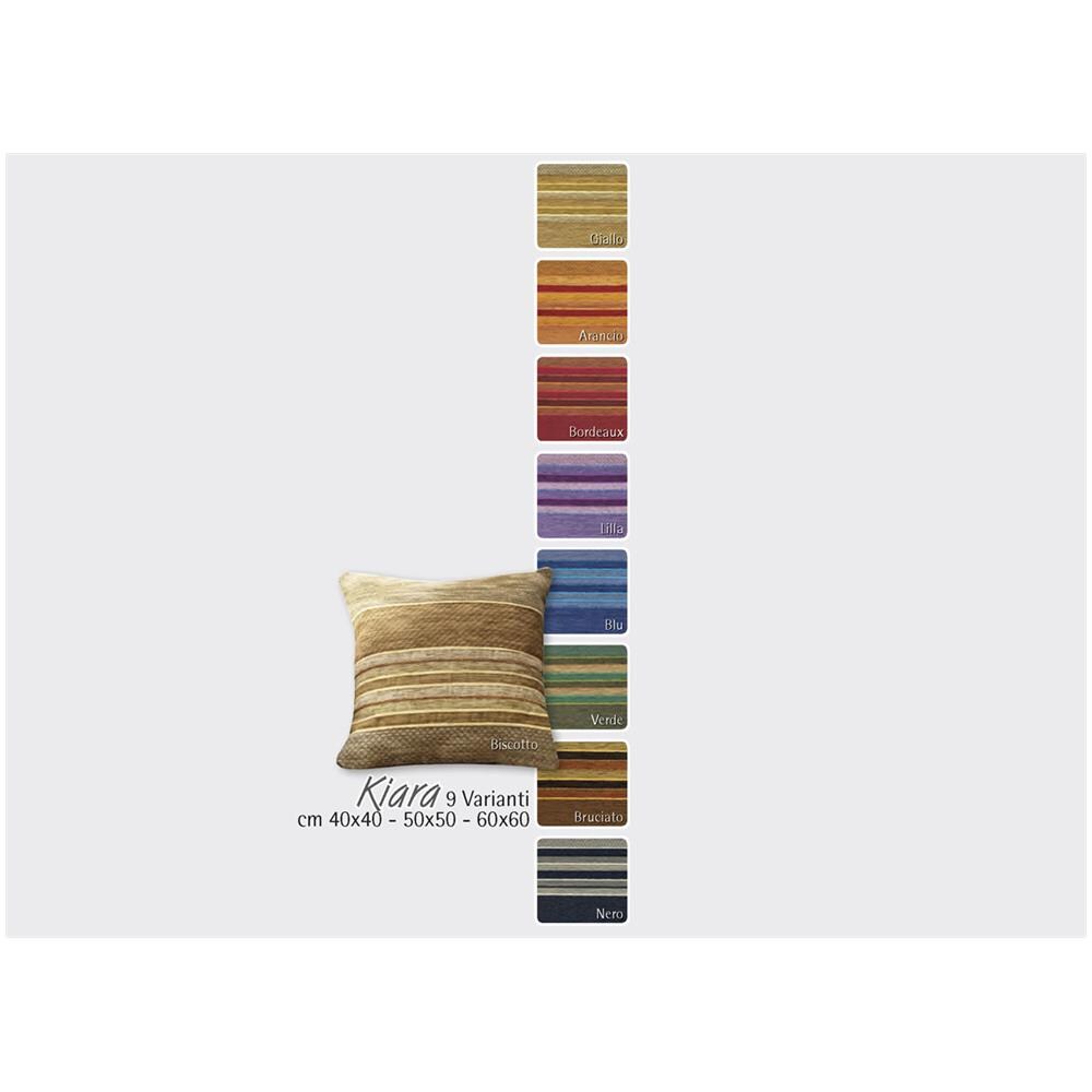 Fodera Arredo Ciniglia Disegno Kiara 50x50 Bordeaux - Foto 2