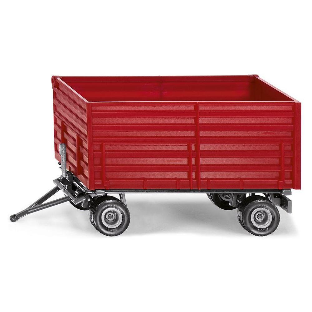 Rimorchio rosso a 4 ruote - Foto 1