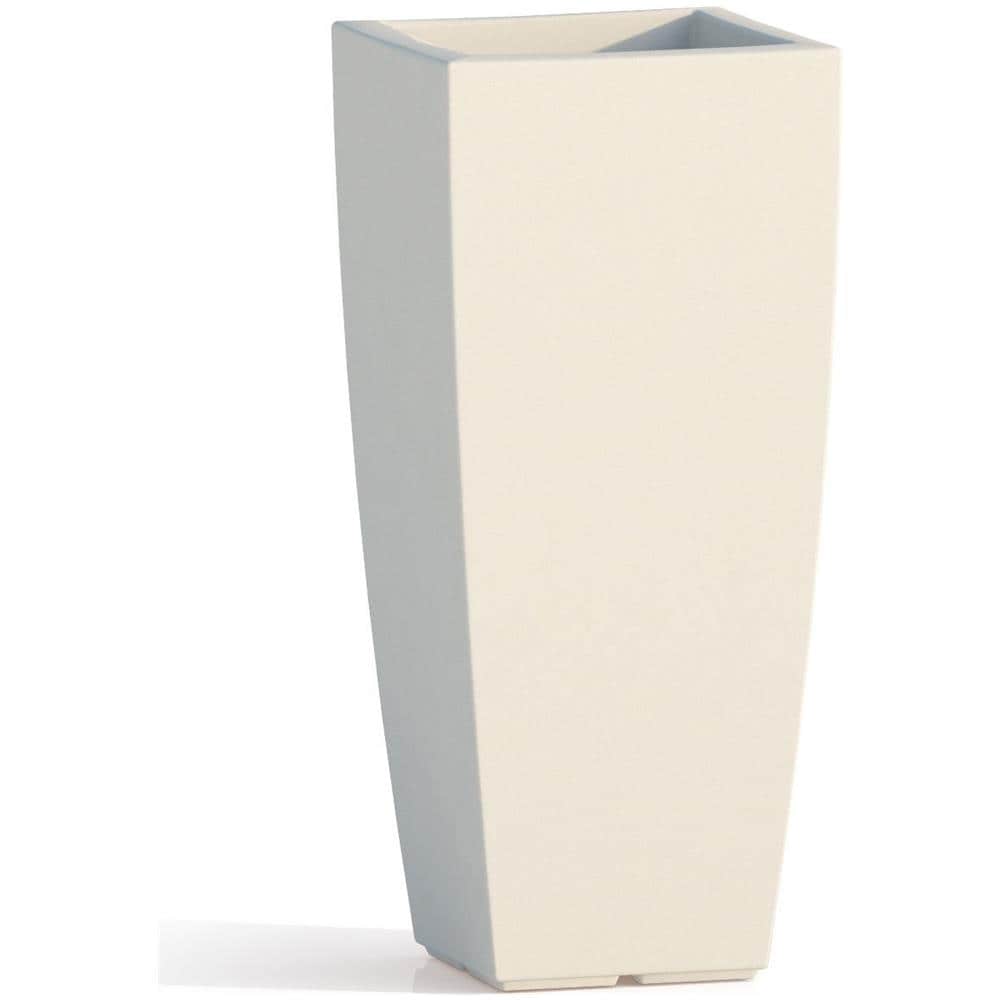 Vaso Agave In Resina Quadrato Ghiaccio H70 33x33cm - Foto 8