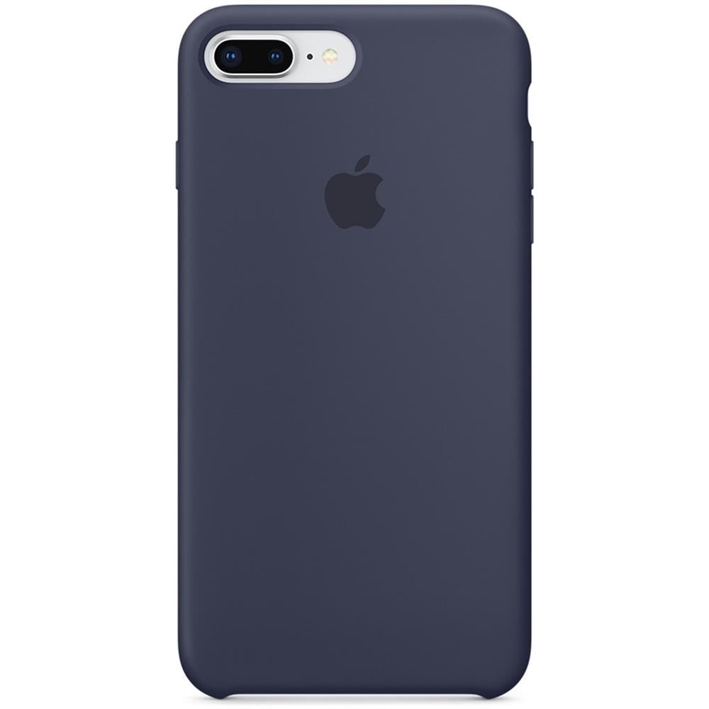 Custodia in Silicone per iPhone 8 Plus e 7 Plus Colore Blu Notte - Foto 1