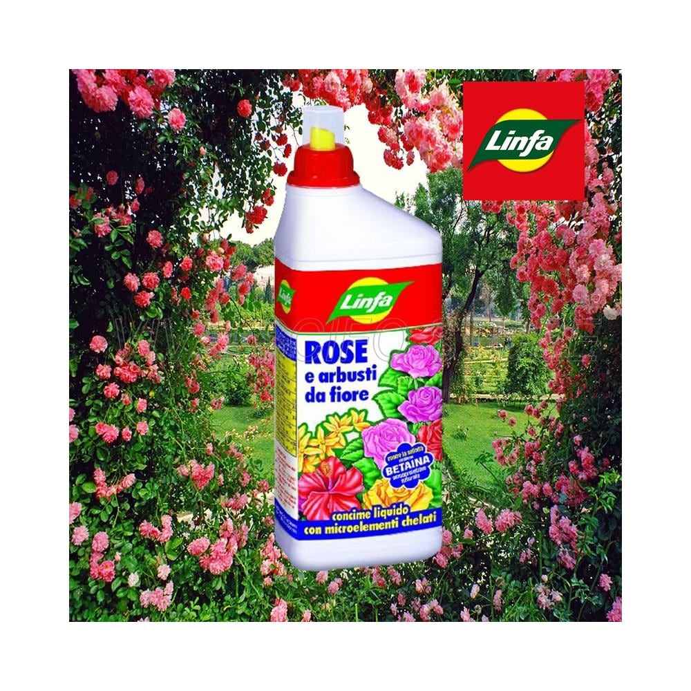 Concime Rose E Arbusti Da Fiore Lt 1 - Foto 2