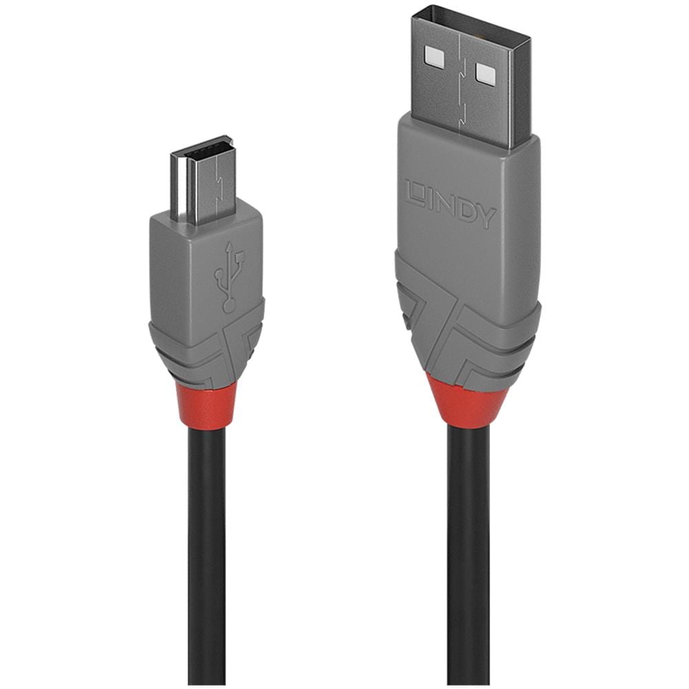 36723 Cavo Usb 2.0 Tipo A A Mini-b Anthra Line, 2m - Foto 1