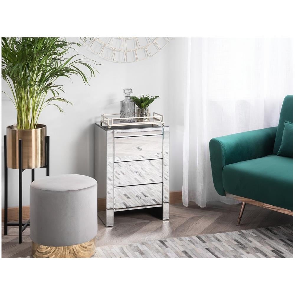 Comodino Specchiato Lorris - Foto 2