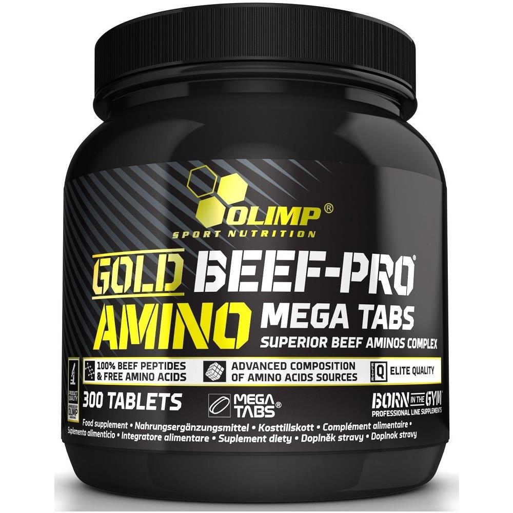 Gold Beef-pro Amino 300 Mega Tabs - Aminoacidi - Foto 1