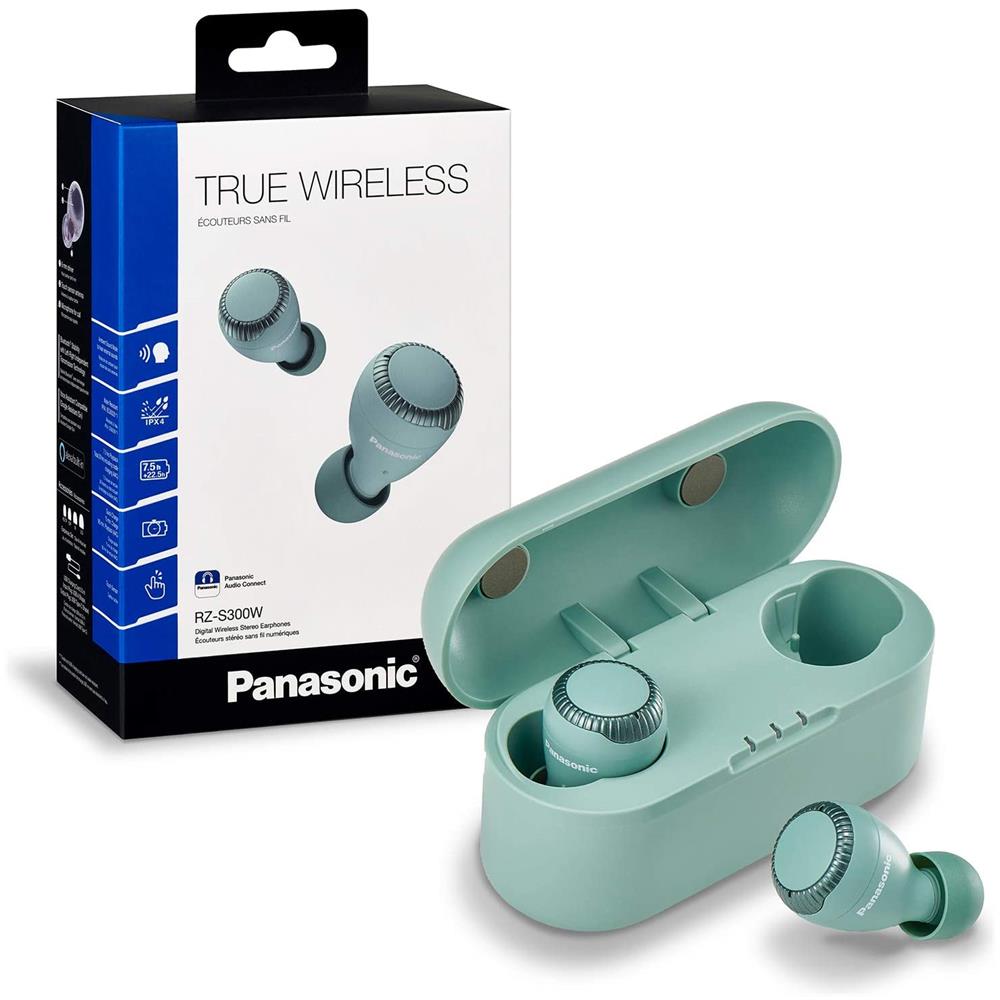 S300W True Wireless Earbuds Basic con Custodia di Ricarica Colore Verde - Foto 7