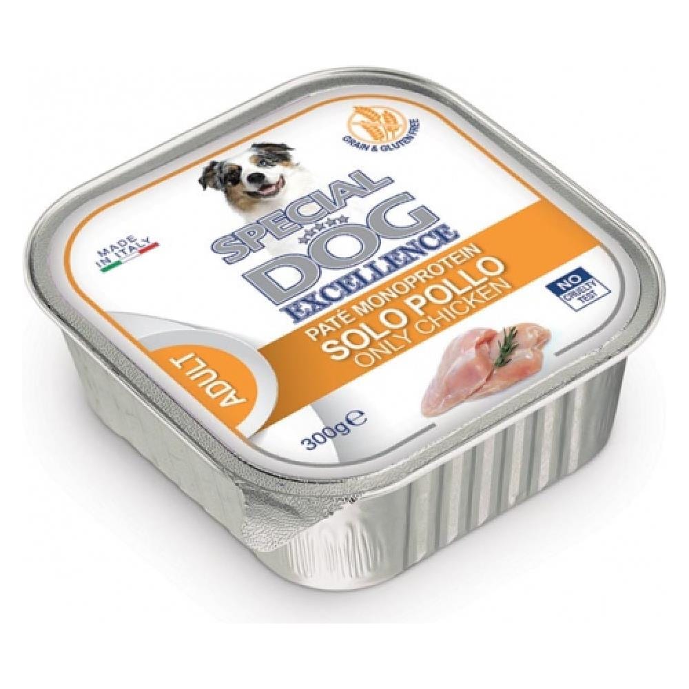 Special Dog Excellence Patè Monoproteico Adult 300 Gr Solo Pollo - Foto 1