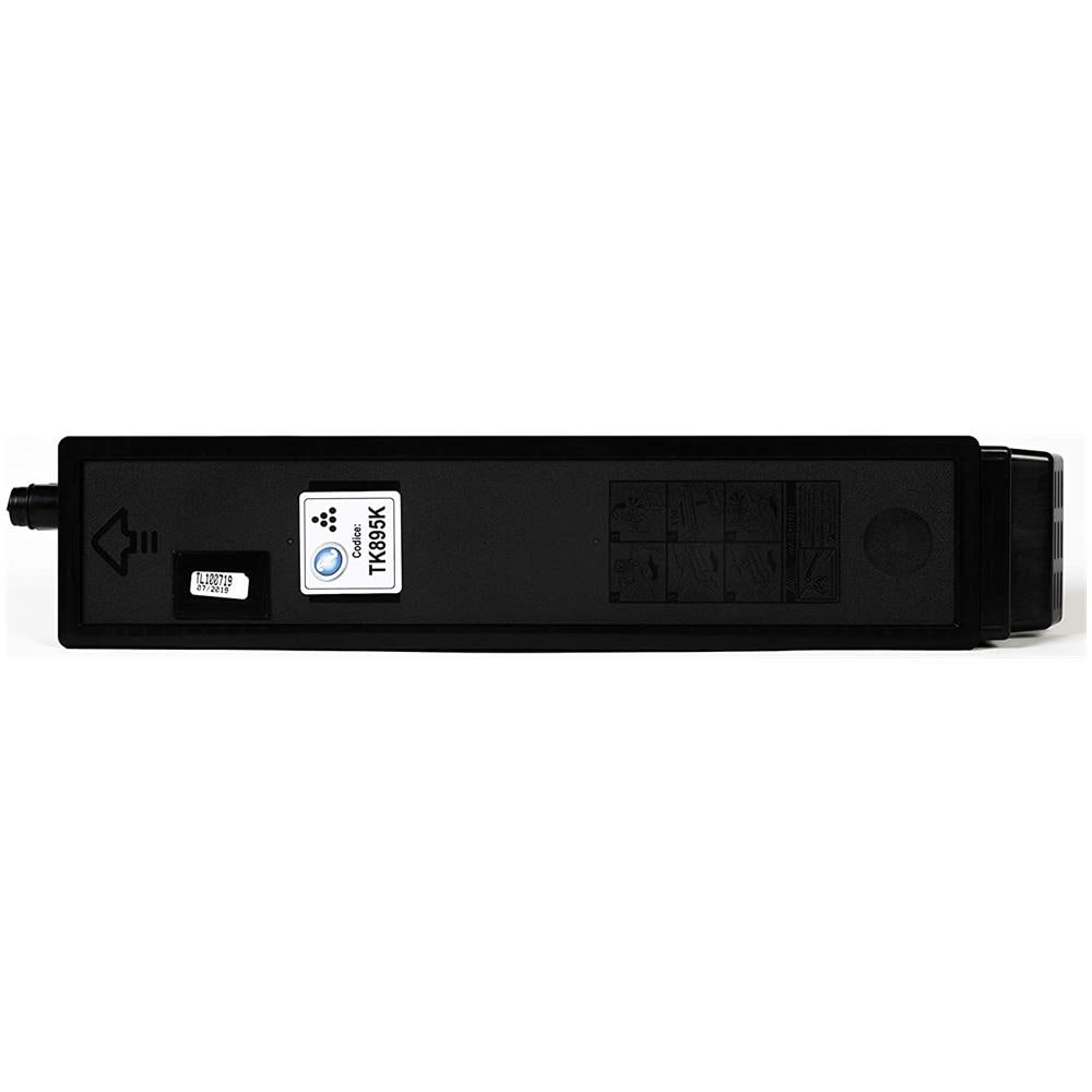 TONER COMPATIBILE - Kyocera Tk-895k Nero 1t02k00nl0 Per Fs-c8025mfp, c8020mfp, Fs-c8520mfp, fs-c8525mfp Fornito Di Intelligent Chip Capacità 12000 Copie Made In Italy - Foto 5
