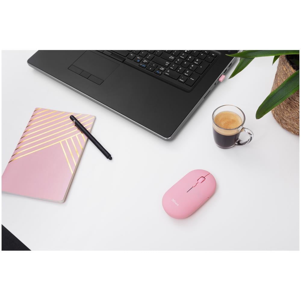 PUCK WIRELESS MOUSE PINK - Foto 2