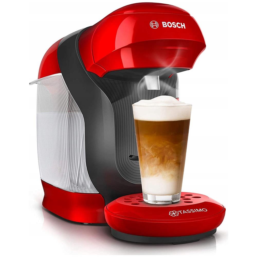 Macchina da Caffè Espresso Automatica Serbatoio 0.7 Lt. Potenza 1400 Watt Colore Rosso - Foto 1
