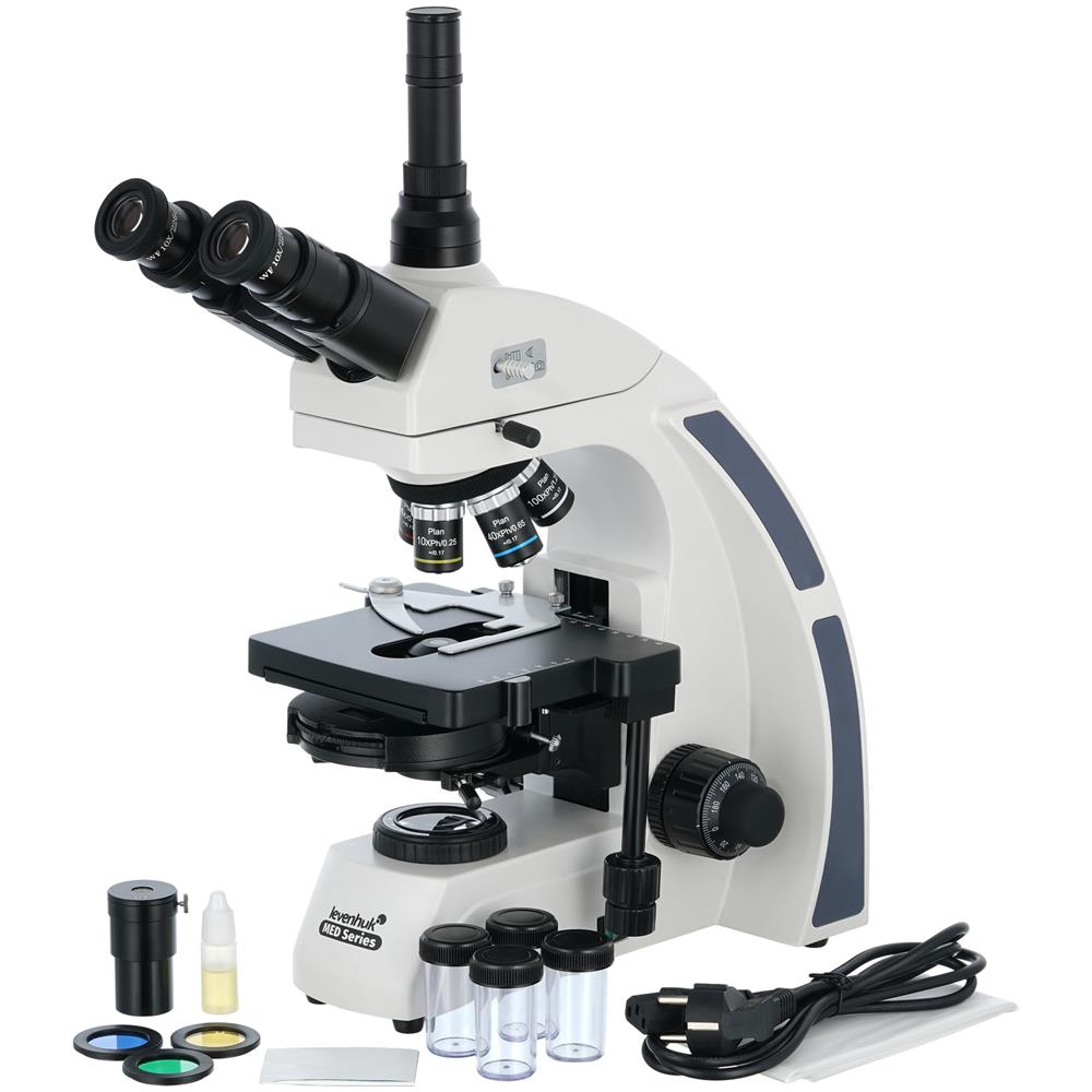 Microscopio Trinoculare Levenhuk Med 45t - Foto 2