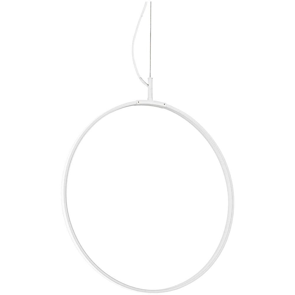 Lampada A Sospensione Bianco L 445 X H Min 770 - Max 2520 X P 160 Mm - Foto 1