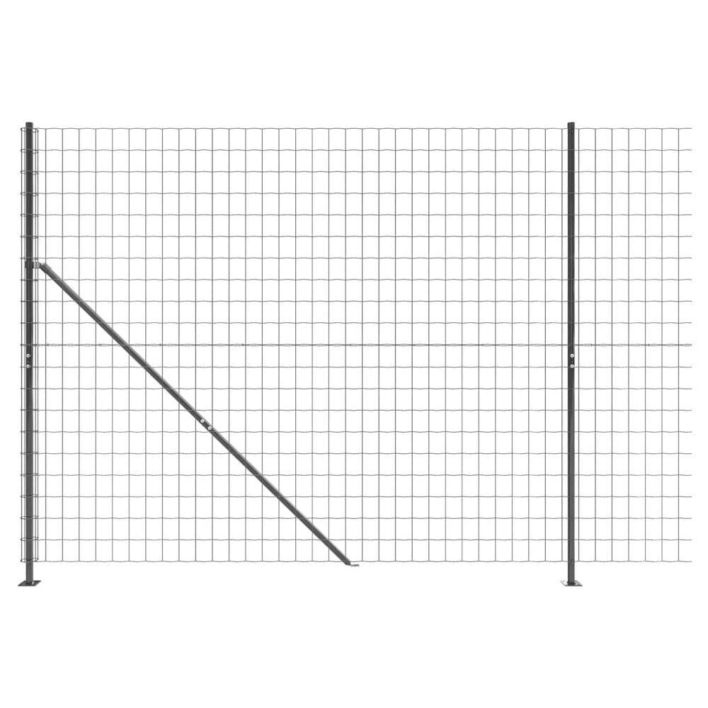 Recinzione Metallica Con Flangia Antracite 2x25 M - Foto 5