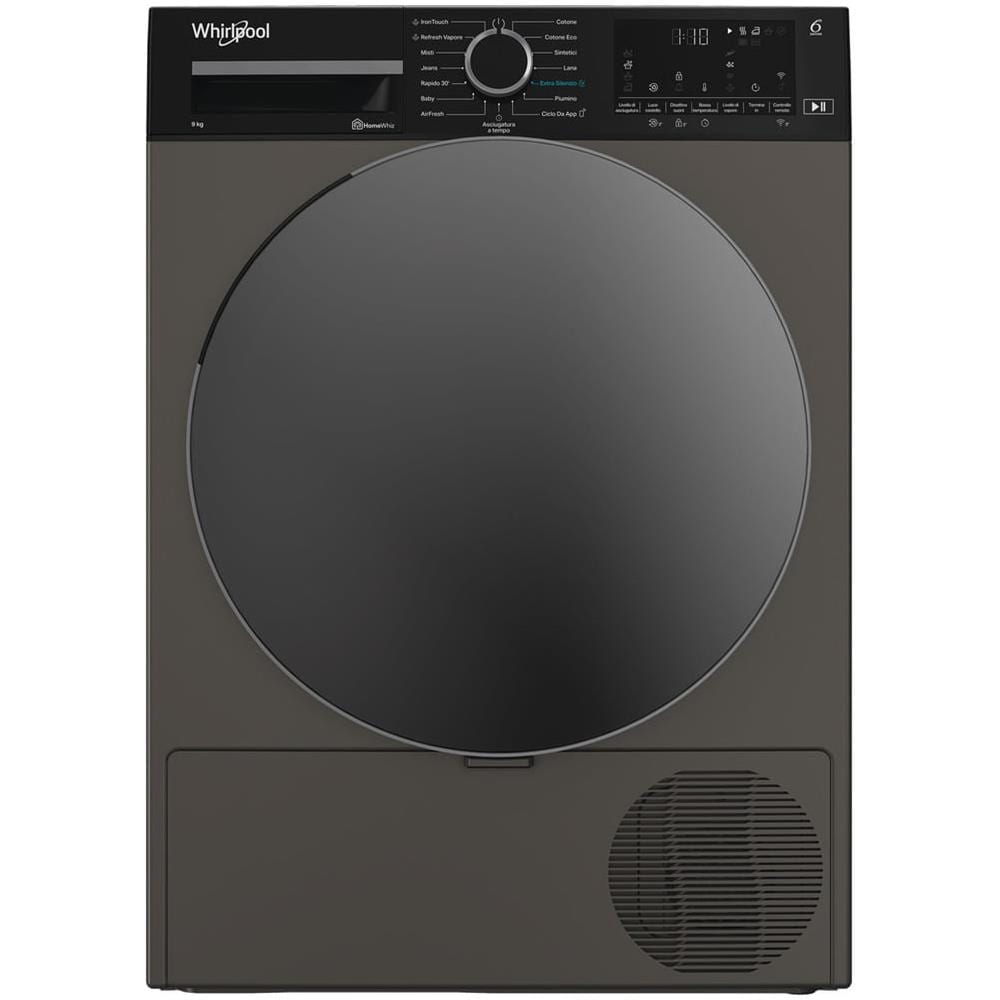 C WD 96M GBS IT, Capacità 9kg, classe A, colore Manhattan Grey, Display digitale XL, Wi-Fi, IronTouch - Foto 1