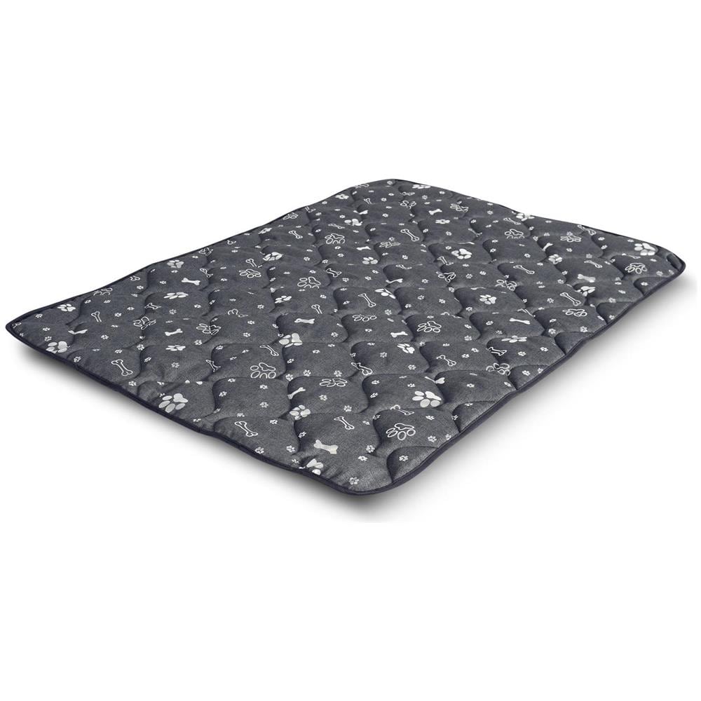 120x80 cm Tappetino per cuccia per cani impermeabile Silver Bones - Foto 2