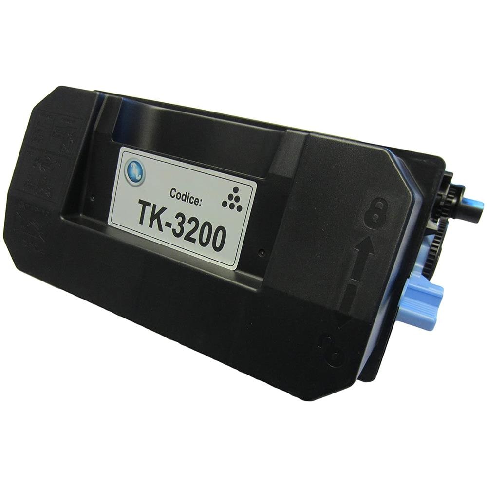 TONER COMPATIBILE - Kyocera Tk-3200 Nero 1t02x90nl0 Per Ecosys M3860idn, P3260dn Fornito Di Intelligent Chip Capacità 40000 Copie Made In Italy - Foto 1