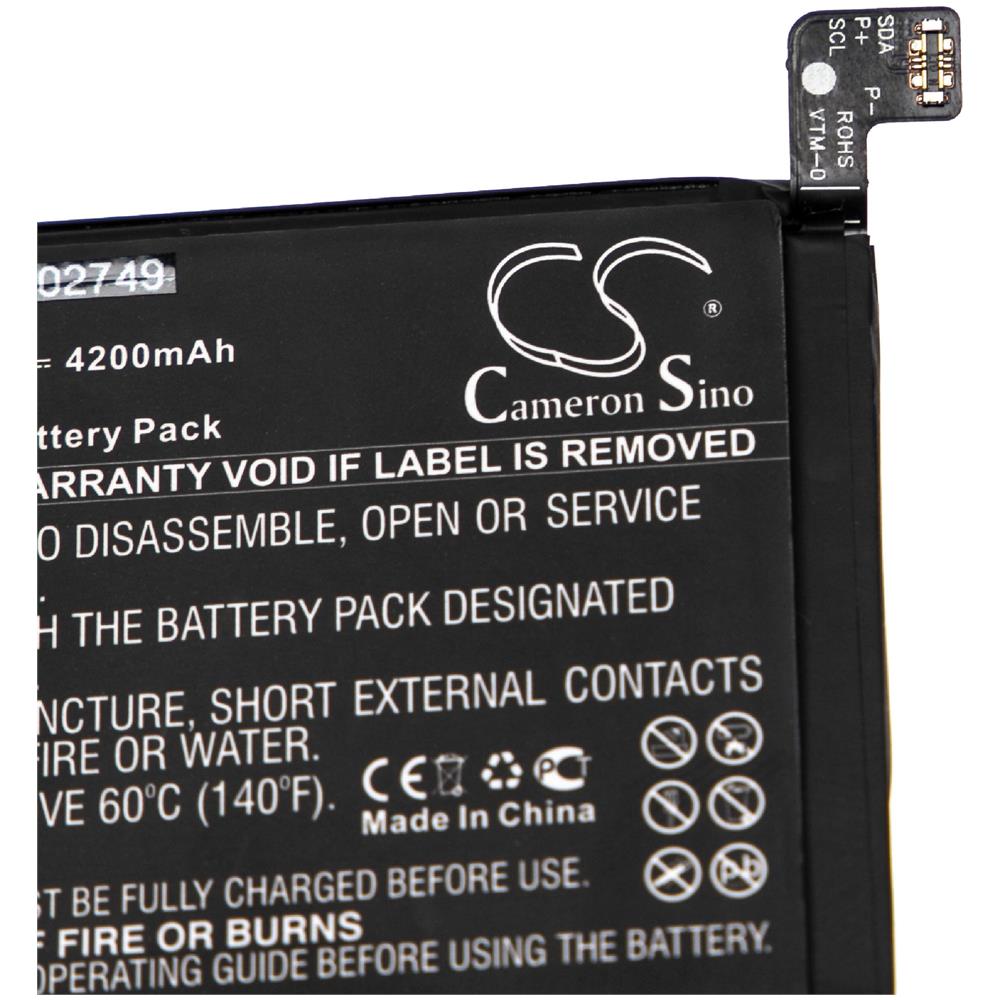 Batteria Sostituisce Oneplus Blp761 Per Smartphone Cellulare (4200mah, 3,85v, Li-poly) - Foto 2