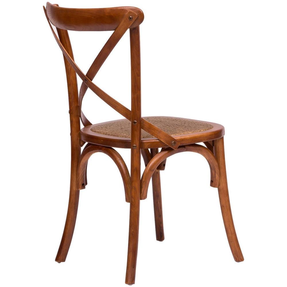 Sedie Sala Da Pranzo Legno Massello 86x42x46 Cm - Sedia Cucina E Soggiorno In Rattan - Sedie In Legno Da Esterno E Interno - Sedia Rustica - Foto 1