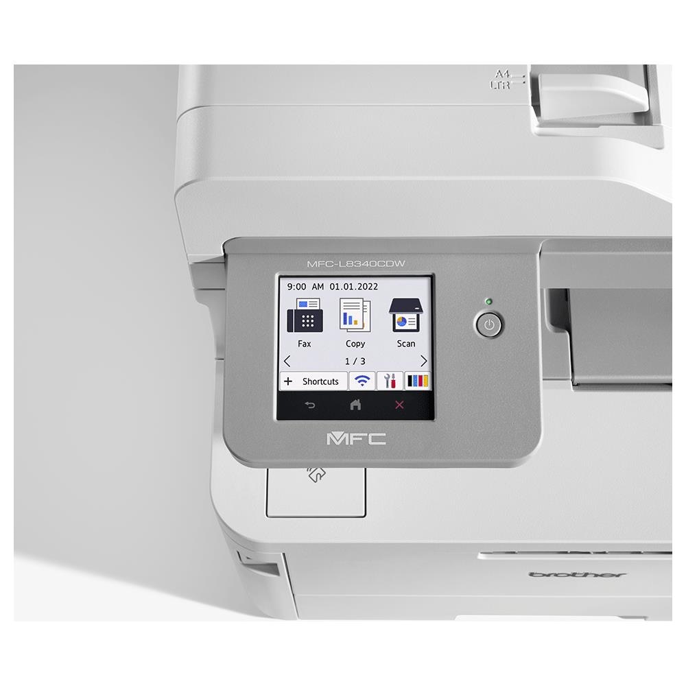Stampante Multifunzione MFC-L8340CDW Laser LED a Colori Stampa Copia Scansione Fax A4 30 ppm Wi-Fi / USB 2.0 - Foto 5