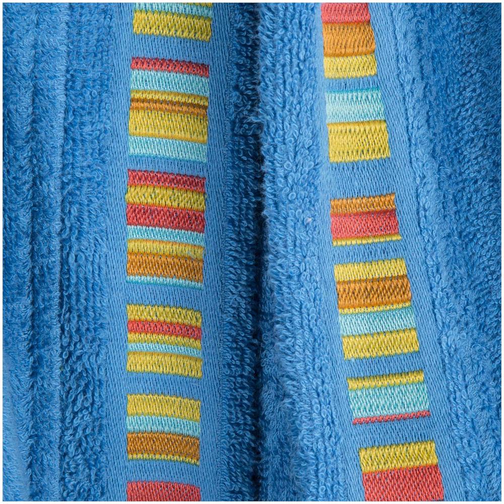 Accappatoio Con Cappuccio Spugnissima Yupi Junior In Cotone Colore Blu Misura 12-14 Anni - Foto 3