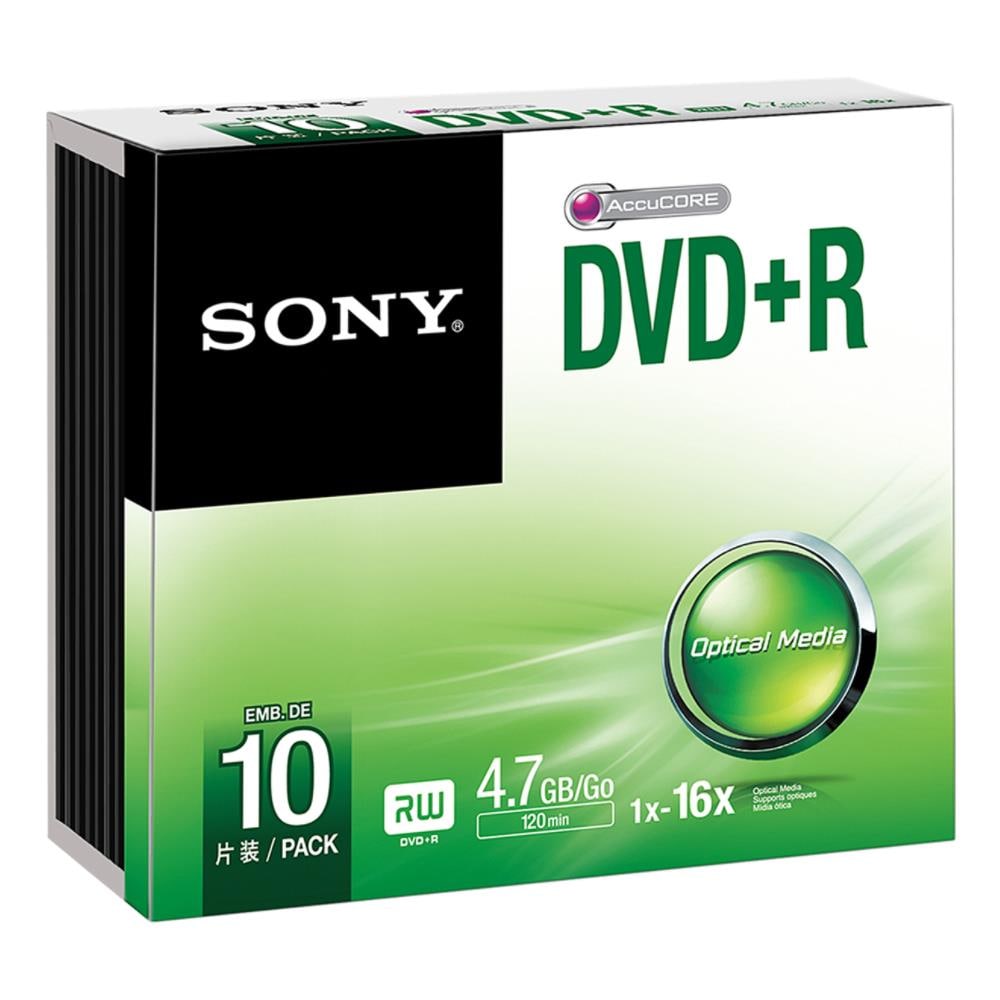 Dvd+r 16x Slim Case 10 Pezzi Siae Esclusa - Foto 1