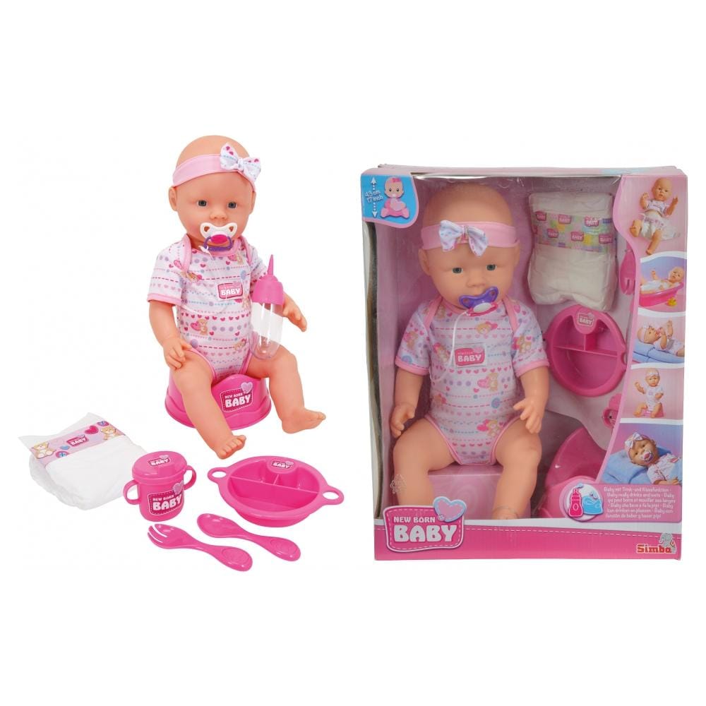 105039005, Ragazzo / Ragazza, Multicolore, Vestito per bambola, Feeding bottle, Plate, Potty, Spoon - Foto 1