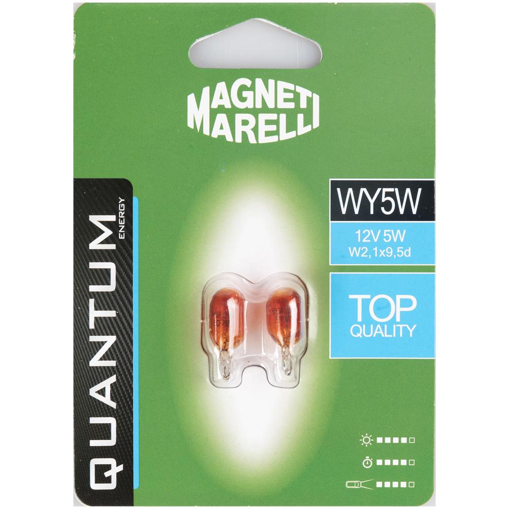 Lamp Marelli Wy5w In Vetro 12v 5w Arancio (2pz) - Foto 1