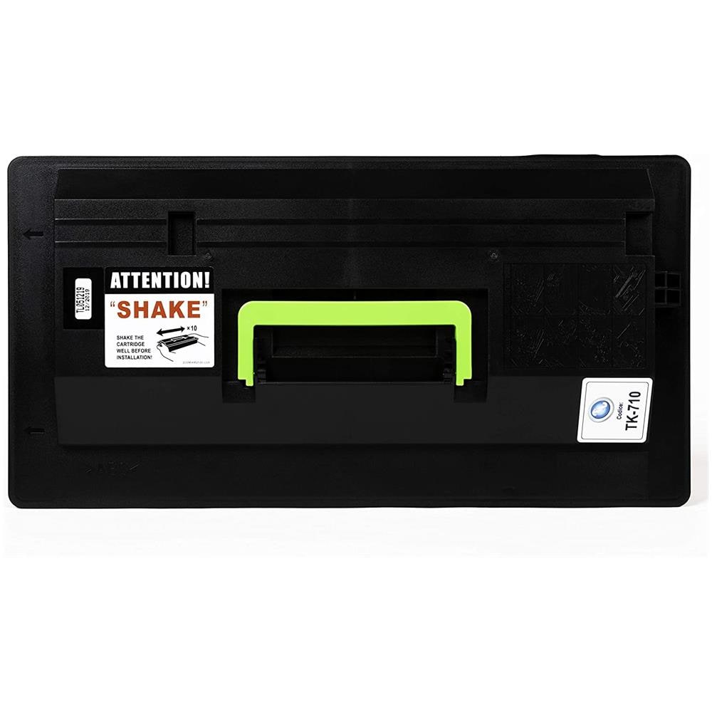 TONER COMPATIBILE - Kyocera Tk-710 Nero 1t02g10eu0 Per Fs-9130dn, Fs-9530dn Fornito Di Intelligent Chip Capacità 40000 Copie Made In Italy - Foto 2