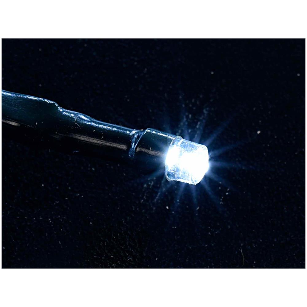 Filo Da 1000 Luci Led Natalizie Bianco Freddo 21 Metri Per Interni Ed Esterni - Foto 2