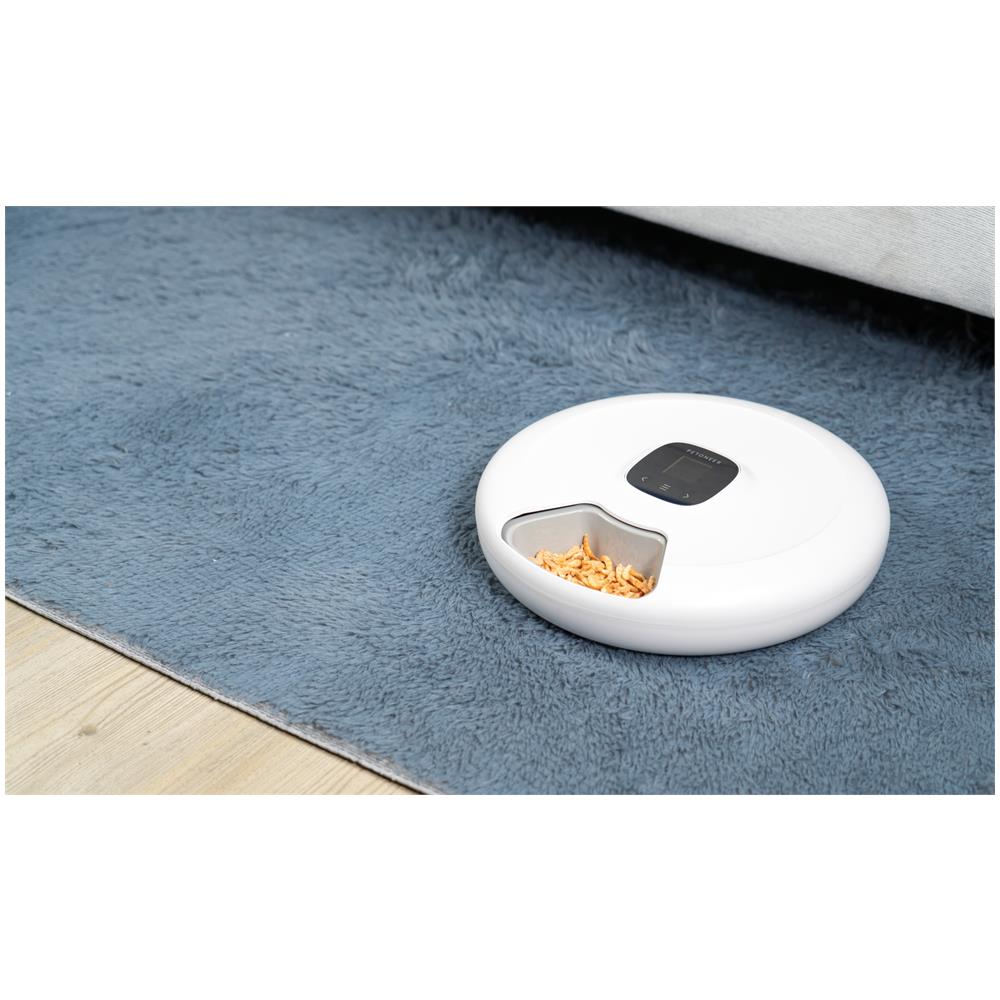Distributore Alimentare Automatico per Animali Domestici NutriSpin PF001 / PF006 6 Pasti Cibo Secco e Umido Bluetooth 5.0 - Foto 9