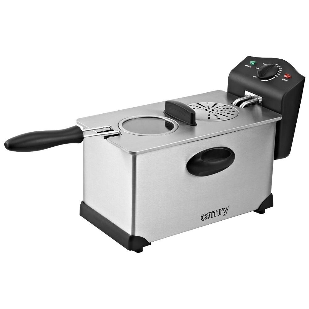 Friggitrice Capacità Di 3 Litri Cestello E Riscaldatore Removibile 2000w Cr 4909 - Foto 1