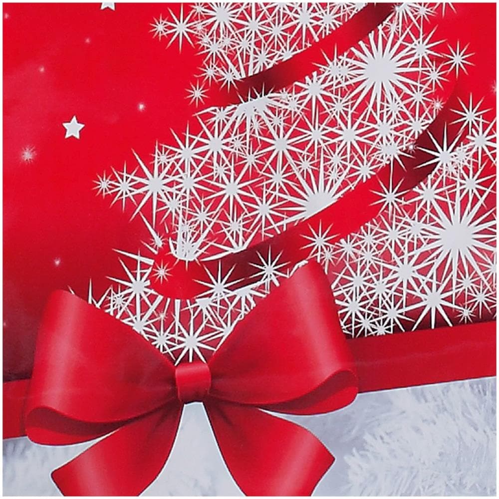 GT023 Borsa Regalo Natalizia Rosso Bianco - Foto 2