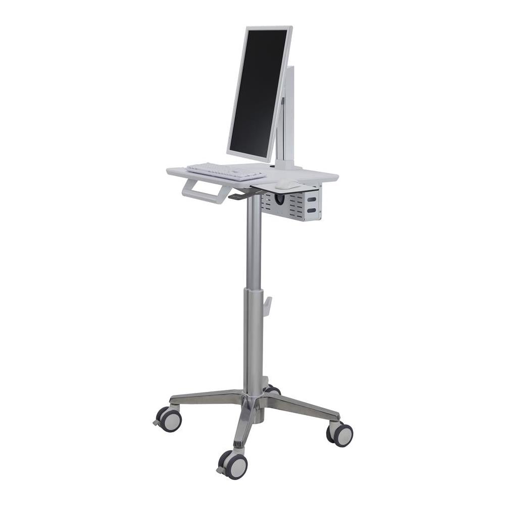 SV10-1300-0 24" Portable flat panel floor stand Bianco base da pavimento per tv a schermo piatto - Foto 2