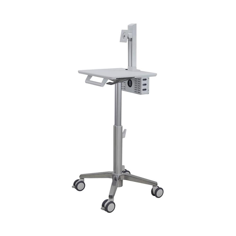 SV10-1300-0 24" Portable flat panel floor stand Bianco base da pavimento per tv a schermo piatto - Foto 10