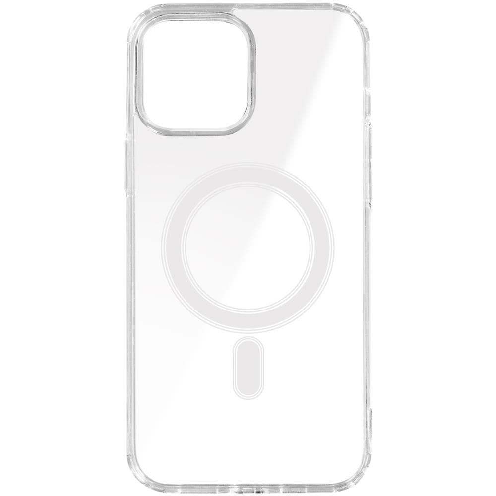 Cover Magsafe Iphone 13 Mini Bi-materiale Angoli Rinforzati Trasparente - Foto 1