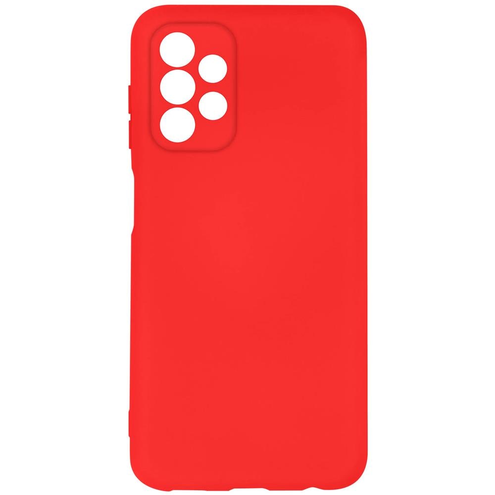 Cover Samsung Galaxy A13 4g In Silicone Semi-rigido Soft-touch Rossa - Foto 1