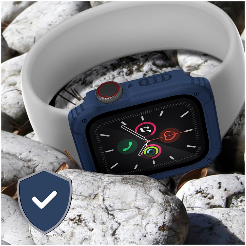 Protezione Integrale Vetro Temperato Apple Watch Series 6, 5, 4 E Se, 44 Mm - Foto 5