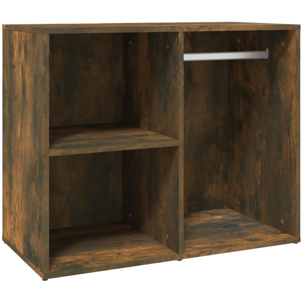 Armadietto Cosmetici Rovere Fumo 80x40x65 Cm Legno Multistrato - Foto 2