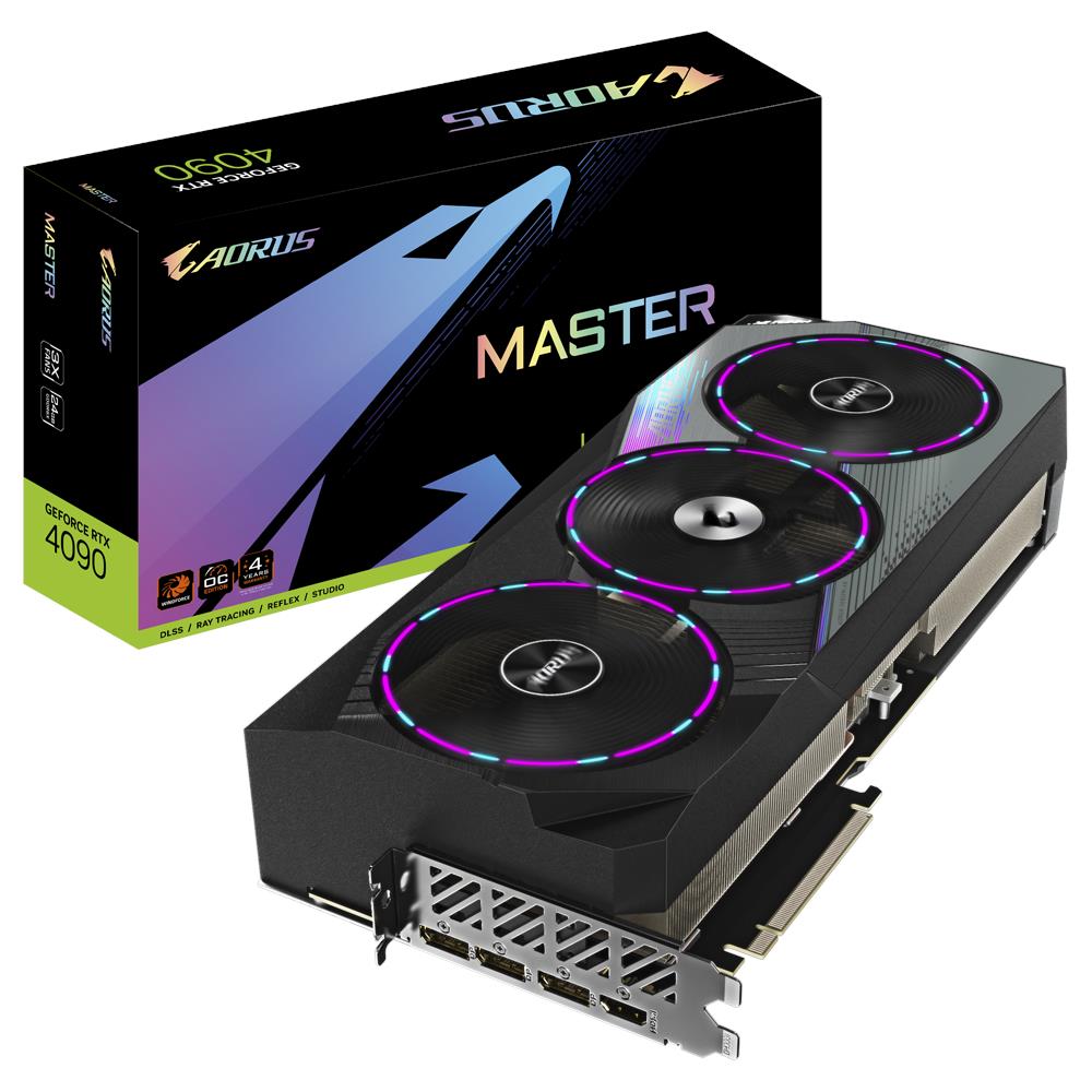 GeForce RTX 4090 24GB GDDR6X DLSS3 Pci-E 1 x DL-DVI-D / 3 x DisplayPort / 1 x HDMI Master - Foto 1