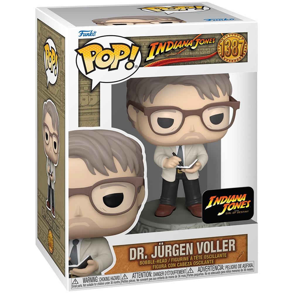 Indiana Jones And The Dial Of Destiny Pop! Movie Vinyl Figure Dr. Jurgen Voller 9 Cm - Foto 4