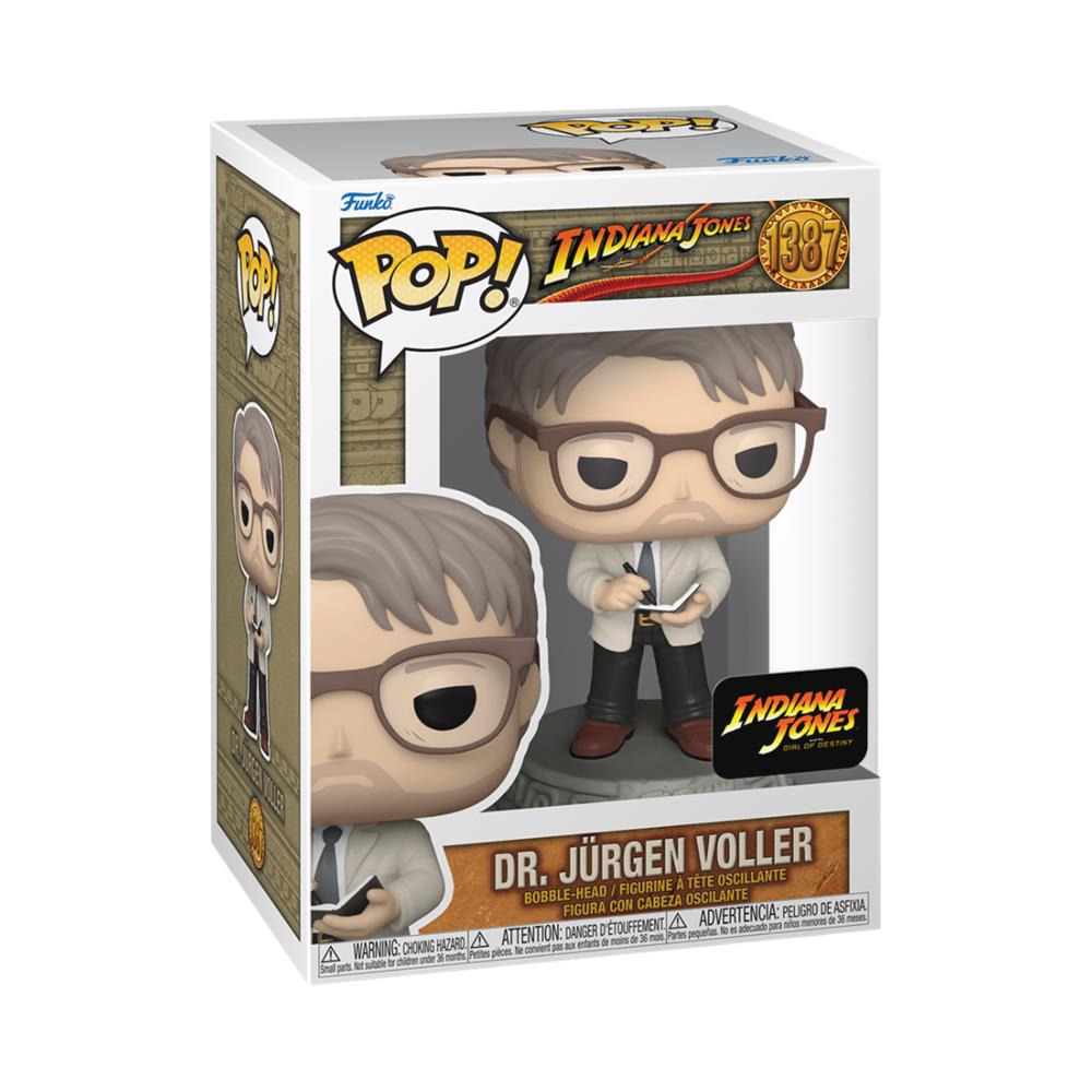 Indiana Jones And The Dial Of Destiny Pop! Movie Vinyl Figure Dr. Jurgen Voller 9 Cm - Foto 1