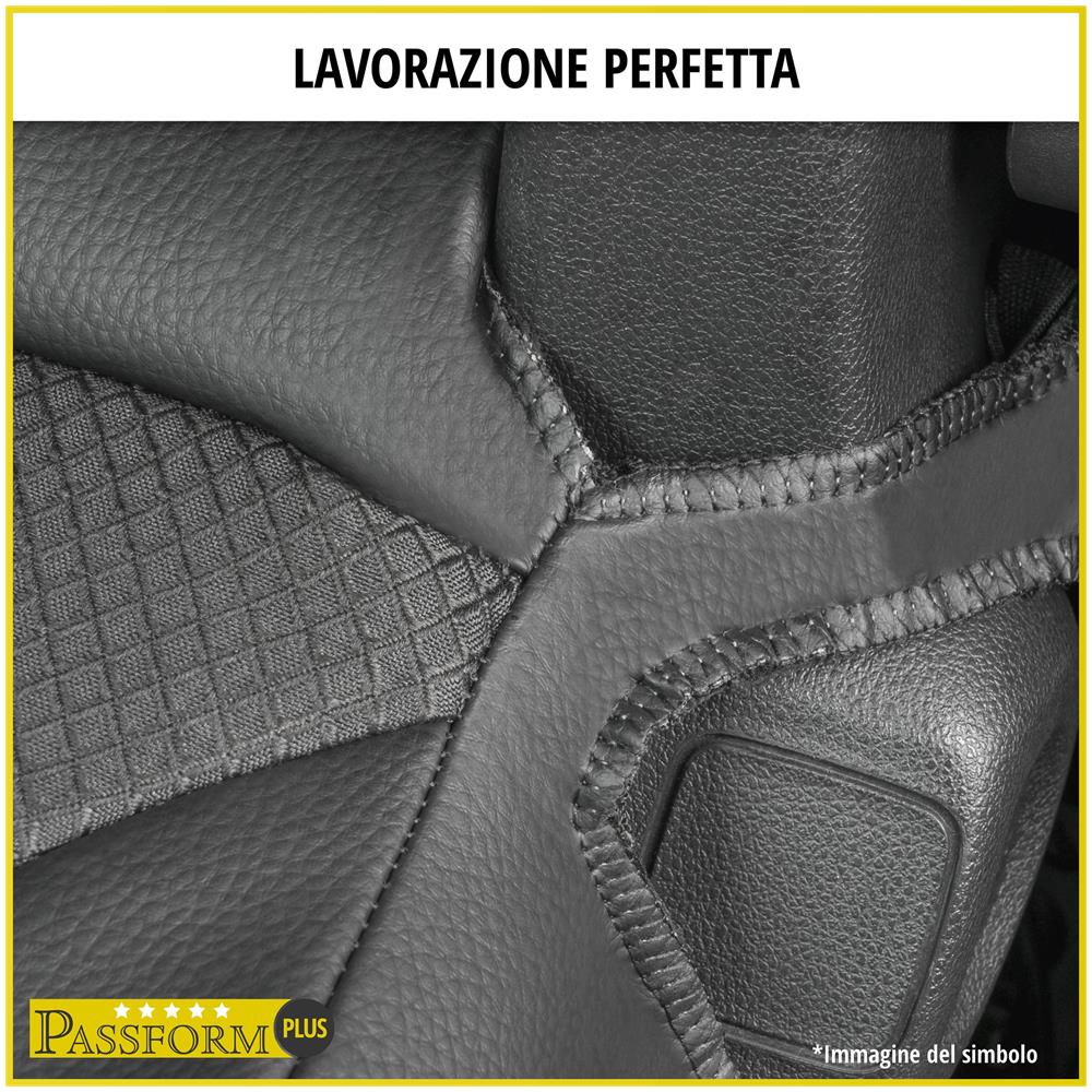 Premium Coprisedili Per Mercedes-benz Sprinter 02/2018-oggi, 2 Coprisedili Singoli Anteriori + 1 Copri Bracciolo - Foto 7