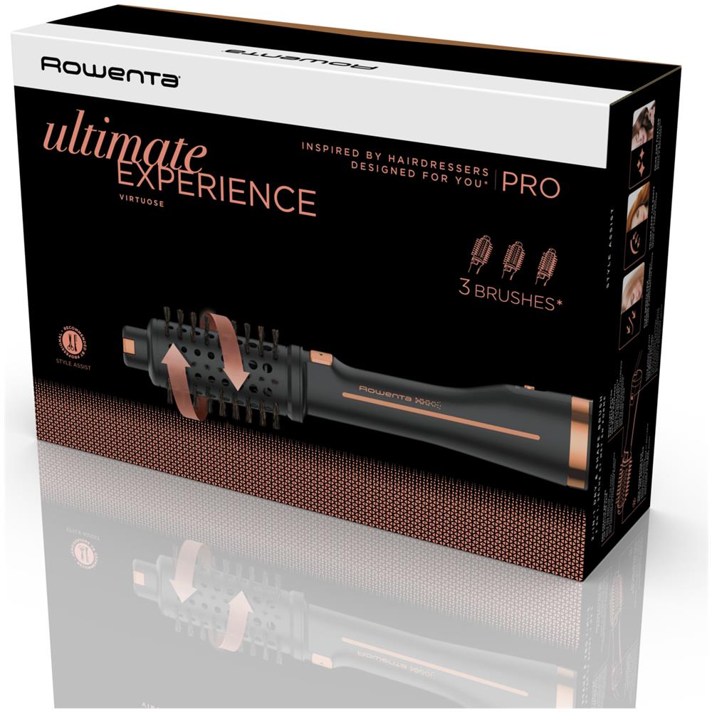 Ultimate Experience CF9625 Spazzola ad aria calda Caldo Nero, Bronzo 750 W - Foto 12