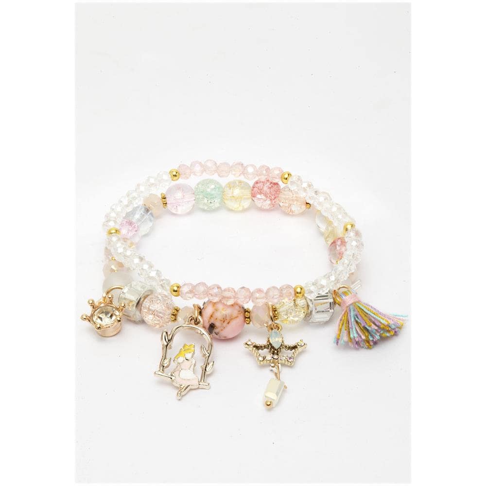 Doppio Bracciale Boho a Doppia Fila con Nappa e Charm - Foto 1