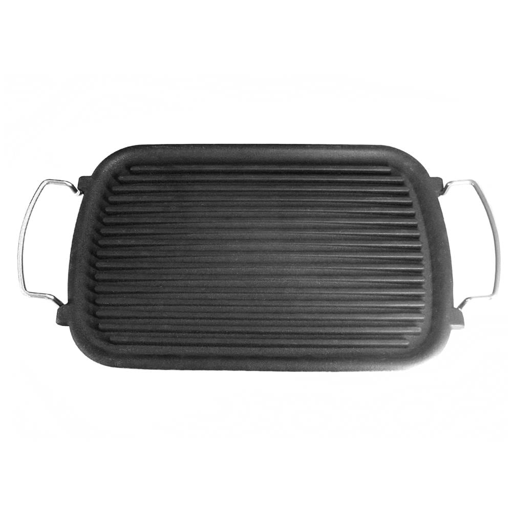 Bistecchiera Rettangolare in Ghisa 24x37 cm - Linea Atollo - Foto 2