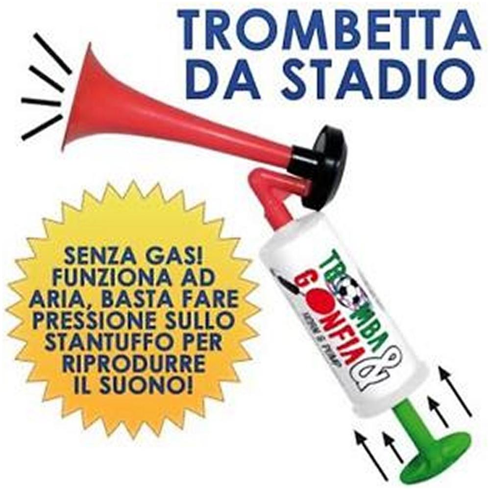 TROMBA DA STADIO AD ARIA MANUALE NO GAS