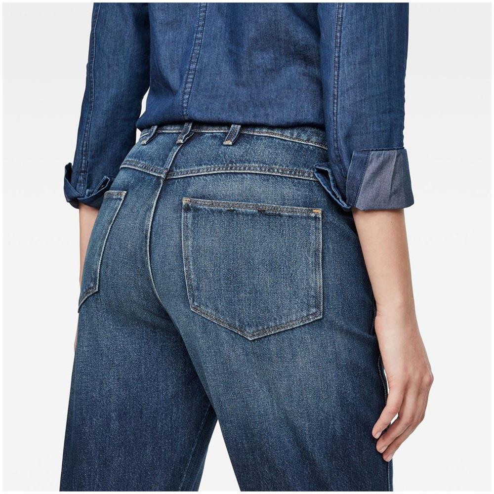 Pantaloni Gstar 5622 3d S High Boyfriend 7/8 L30 Abbigliamento Donna W25-l30 - Foto 3