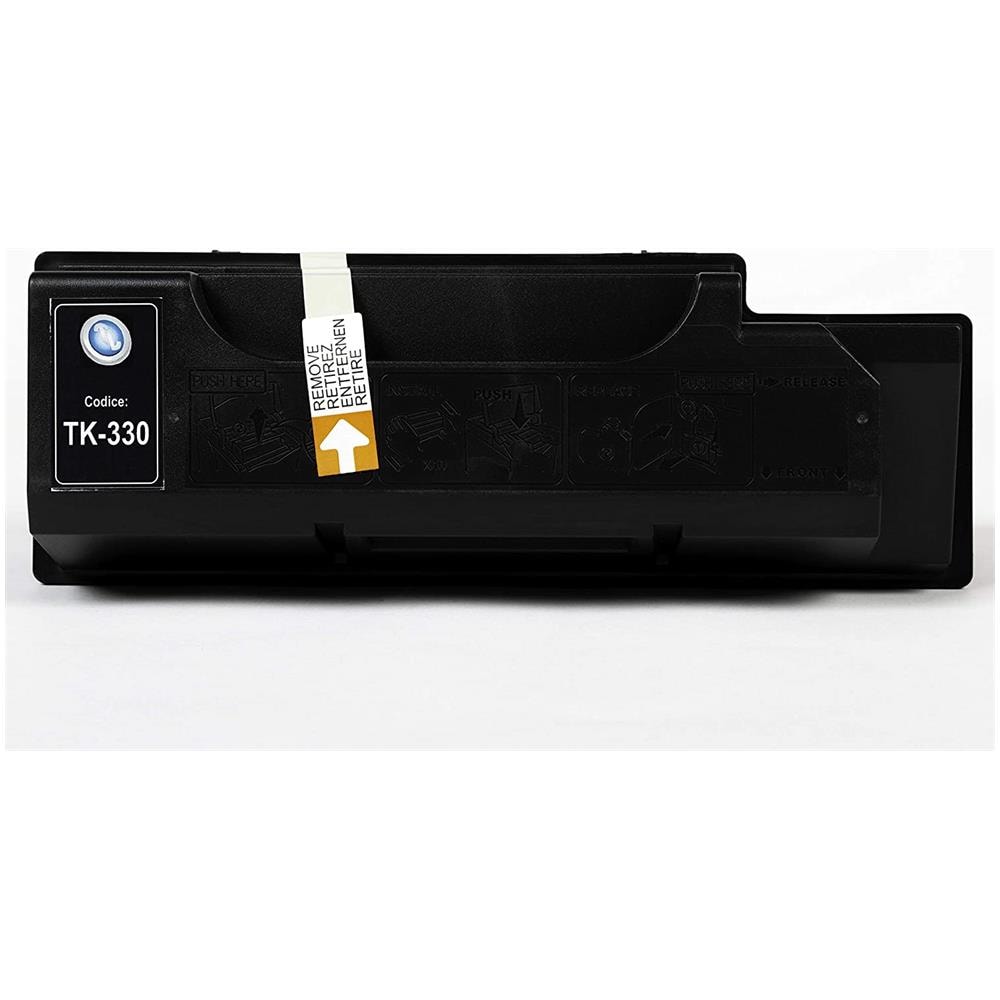 TONER COMPATIBILE - Kyocera Tk-330 Nero 1t02ga0euc Per Fs-4000dn Fornito Di Intelligent Chip Capacità 20000 Copie Made In Italy - Foto 2